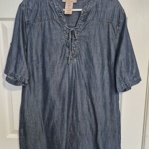 Philosophy Blue Denim Dress